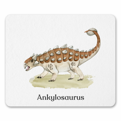 Ankylosaurus - mouse mat by Gal Design