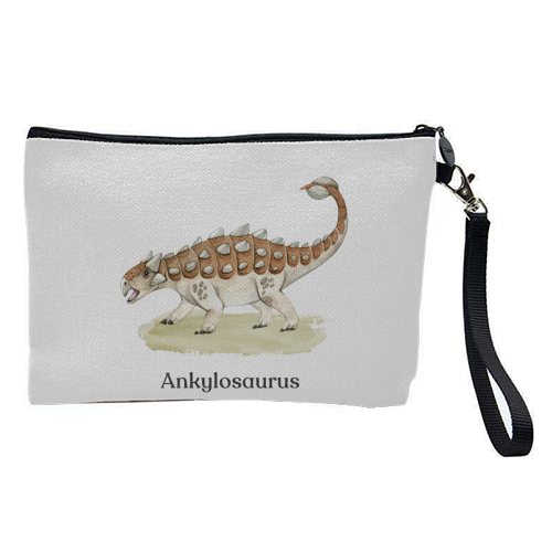 Ankylosaurus - pretty makeup bag by Gal Design