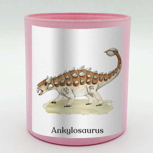 Ankylosaurus - scented candle by Gal Design