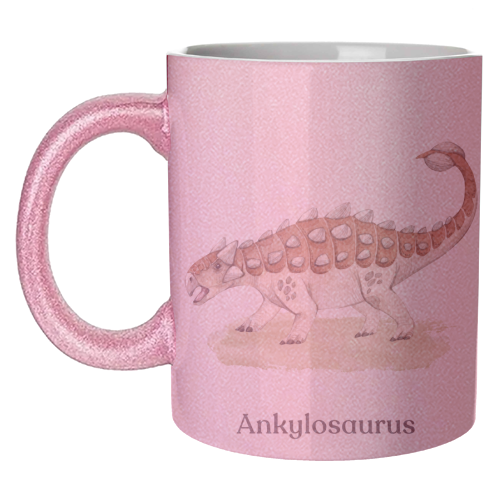 Ankylosaurus - unique mug by Gal Design