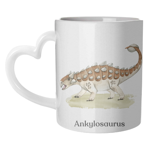 Ankylosaurus - unique mug by Gal Design