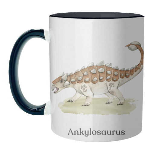Ankylosaurus - unique mug by Gal Design