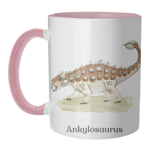 Ankylosaurus - unique mug by Gal Design