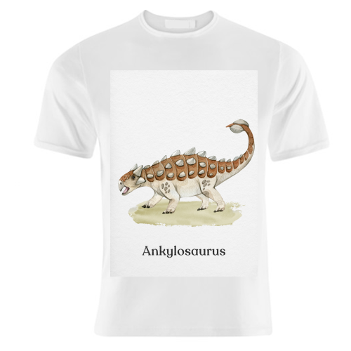 Ankylosaurus - unique t shirt by Gal Design