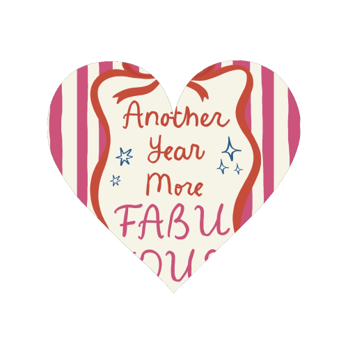 Another year more fabulous birthday gift - Magnet by Giddy Kipper