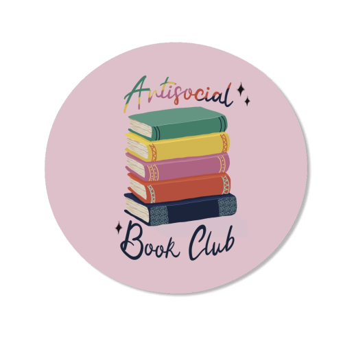Antisocial Book Club - Magnet by Giddy Kipper