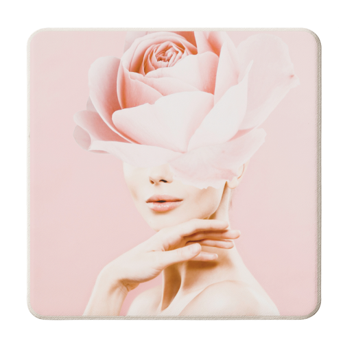 Anyah - personalised beer coaster by Larissa Grace