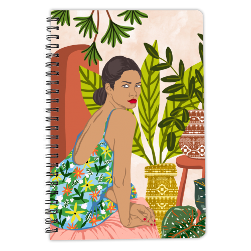 Anything worth having, is worth the wait - personalised A4, A5, A6 notebook by Uma Prabhakar Gokhale
