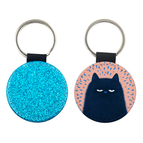 "Anyway" cat - keyring by DejaReve