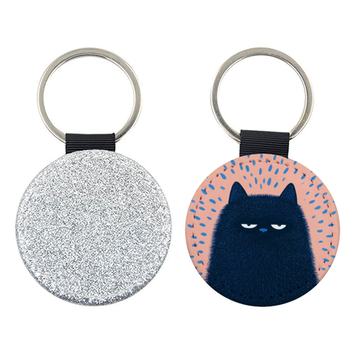 "Anyway" cat - keyring by DejaReve