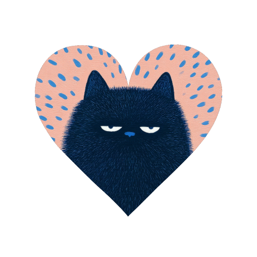 "Anyway" cat - Magnet by DejaReve