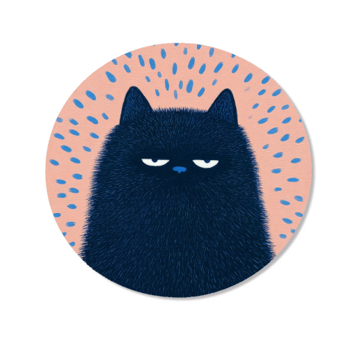 "Anyway" cat - Magnet by DejaReve