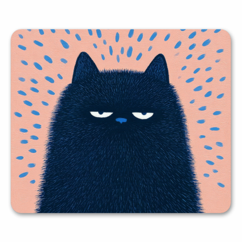 "Anyway" cat - mouse mat by DejaReve
