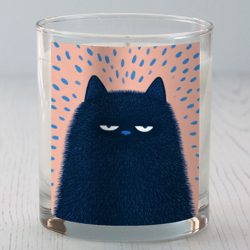"Anyway" cat - scented candle by DejaReve