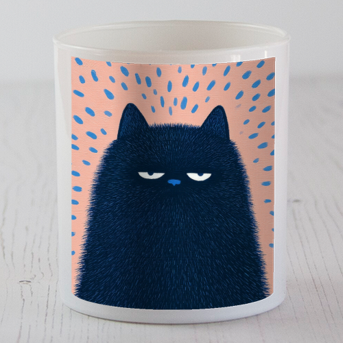 "Anyway" cat - scented candle by DejaReve