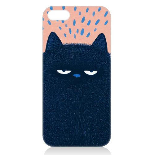 "Anyway" cat - unique phone case by DejaReve