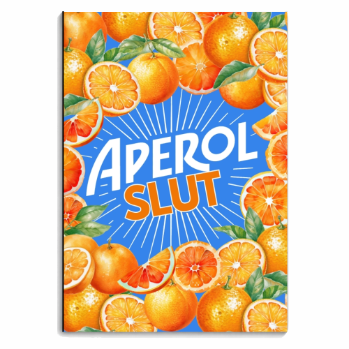 APEROL SLUT - personalised A4, A5, A6 notebook by Lilly Rose