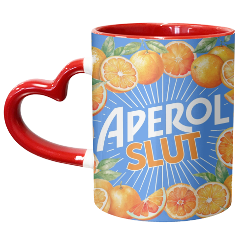 APEROL SLUT - unique mug by Lilly Rose