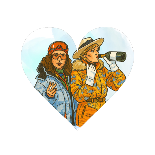 Après Ski Darling! - Magnet by Ms Doodle