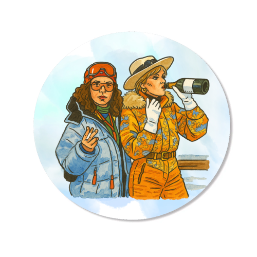 Après Ski Darling! - Magnet by Ms Doodle