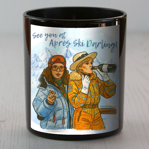 Après Ski Darling! - scented candle by Ms Doodle