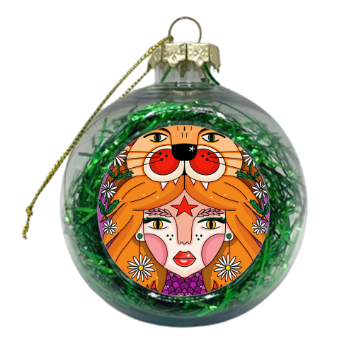 APRIL'S CHILD - xmas bauble by Nichola Cowdery