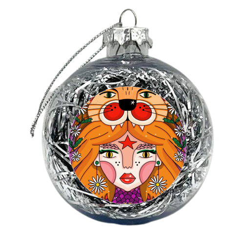 APRIL'S CHILD - xmas bauble by Nichola Cowdery