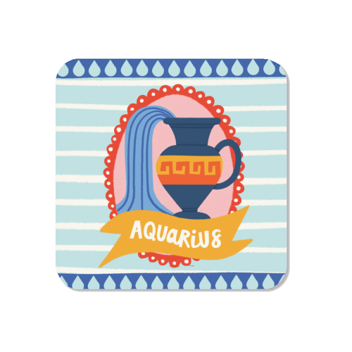 Aquarius Star Sign Zodiac Astrology Design - Magnet by AbiGoLucky