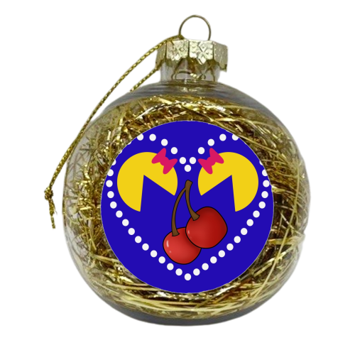 Arcade Gaming - xmas bauble by Kim Doodle