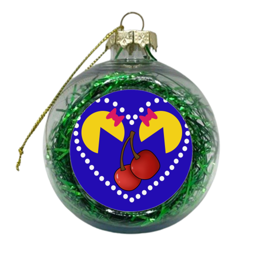 Arcade Gaming - xmas bauble by Kim Doodle