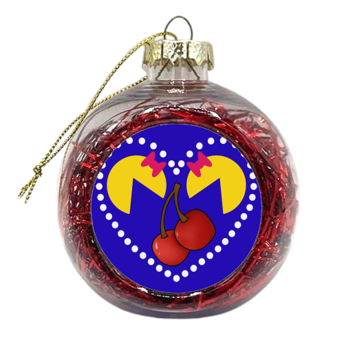 Arcade Gaming - xmas bauble by Kim Doodle
