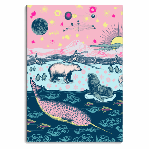 Arctic Express - personalised A4, A5, A6 notebook by Wallace Elizabeth