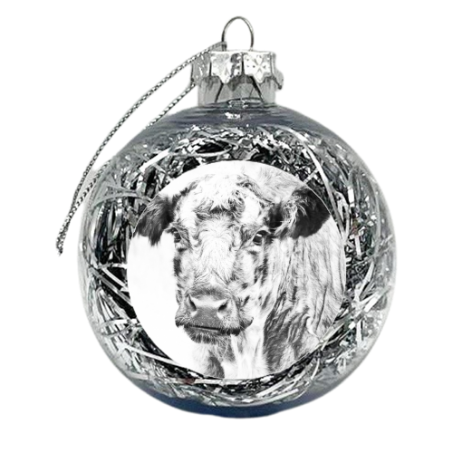 Ardnamurchan Coo - xmas bauble by Made in the highlands