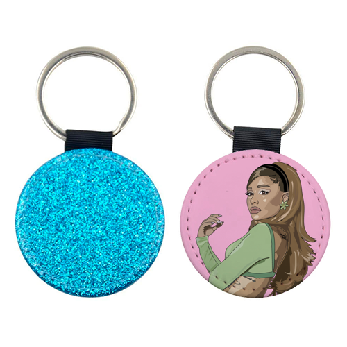 Ariana Grande Collection - keyring by Catherine Critchley.