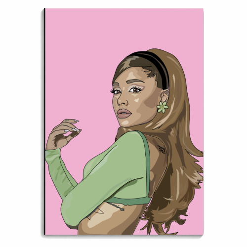 Ariana Grande Collection - personalised A4, A5, A6 notebook by Catherine Critchley.