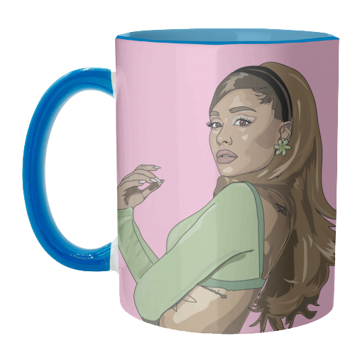 Ariana Grande Collection - unique mug by Catherine Critchley.