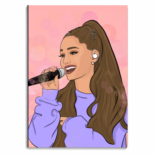 Ariana Grande - personalised A4, A5, A6 notebook by The Queer Store