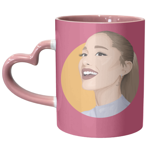 Ariana Grande - unique mug by Pink and Pip