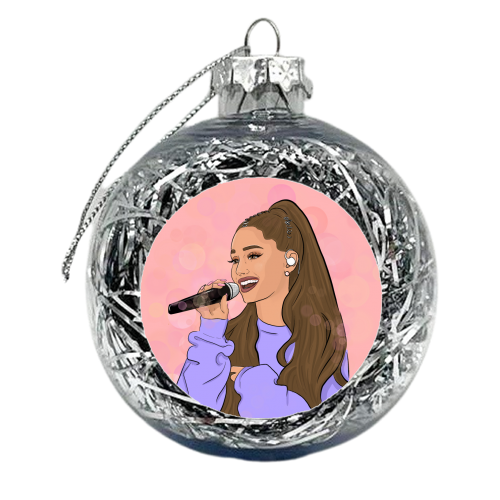 Ariana Grande - xmas bauble by The Queer Store