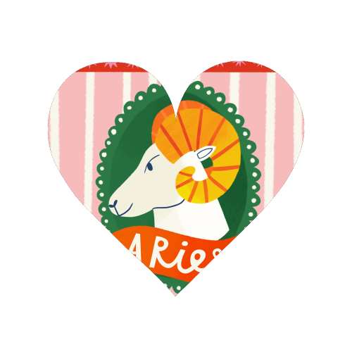 Aries Astrology Star Sign Design - Magnet by AbiGoLucky