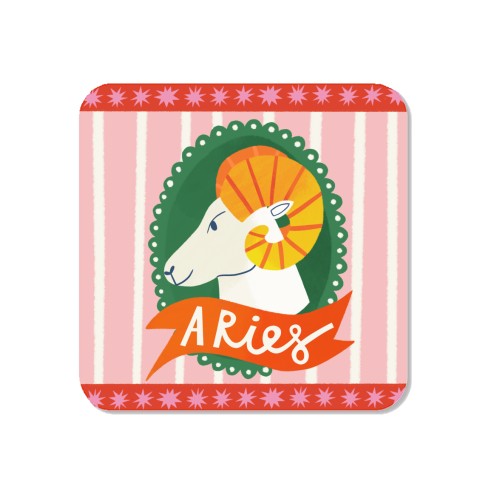 Aries Astrology Star Sign Design - Magnet by AbiGoLucky