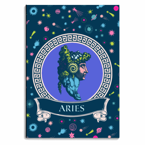 Aries - personalised A4, A5, A6 notebook by Wallace Elizabeth