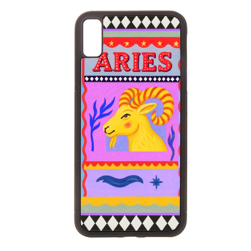 Aries star sign - stylish phone case by Wallace Elizabeth