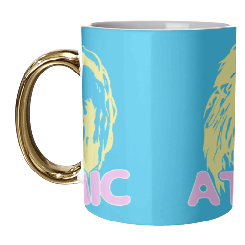 Atomic Blondie - unique mug by Bite Your Granny