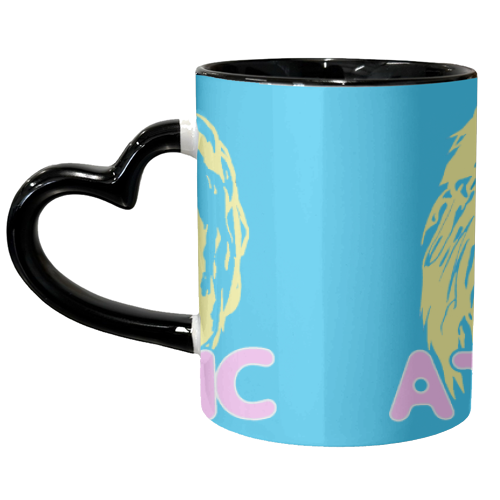 Atomic Blondie - unique mug by Bite Your Granny