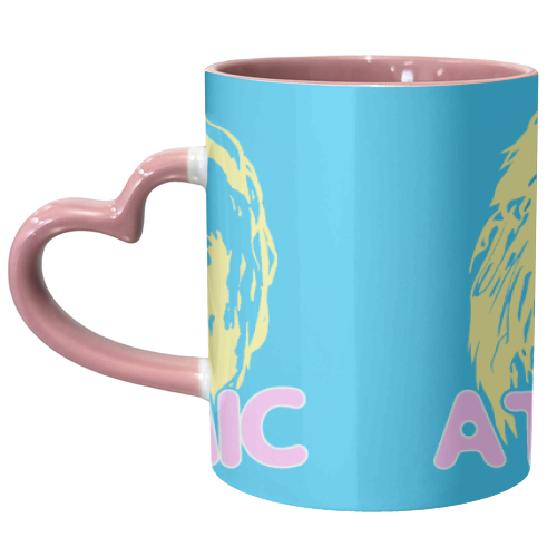 Atomic Blondie - unique mug by Bite Your Granny