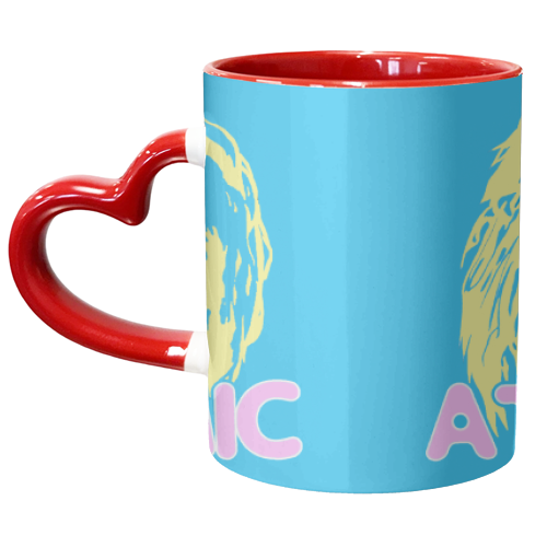 Atomic Blondie - unique mug by Bite Your Granny