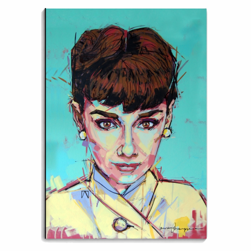 Audrey Gaze - personalised A4, A5, A6 notebook by Laura Selevos