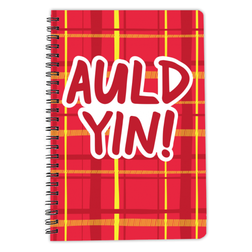 Auld Yin! - personalised A4, A5, A6 notebook by The Boy and the Bear