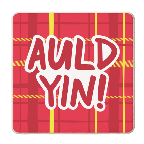 Auld Yin! - personalised beer coaster by The Boy and the Bear